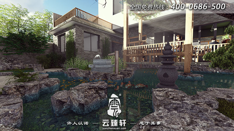茶庄设计效果图